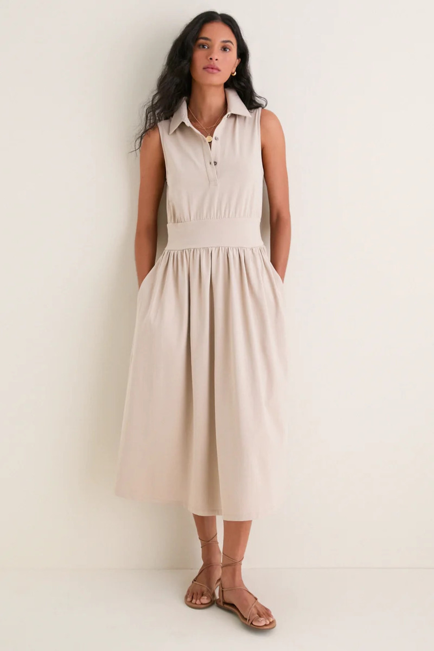 Tuckernuck Sand Mikaela Midi Dress